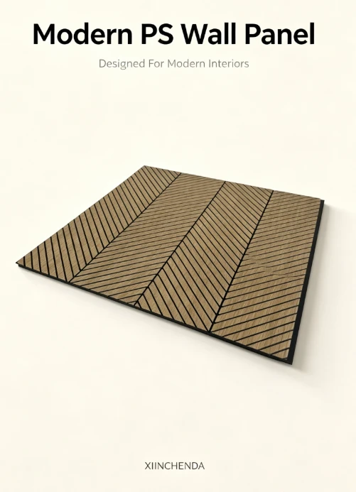 Contemporary PS Wall Covering Panel For Premium Interior Decoration suppliers